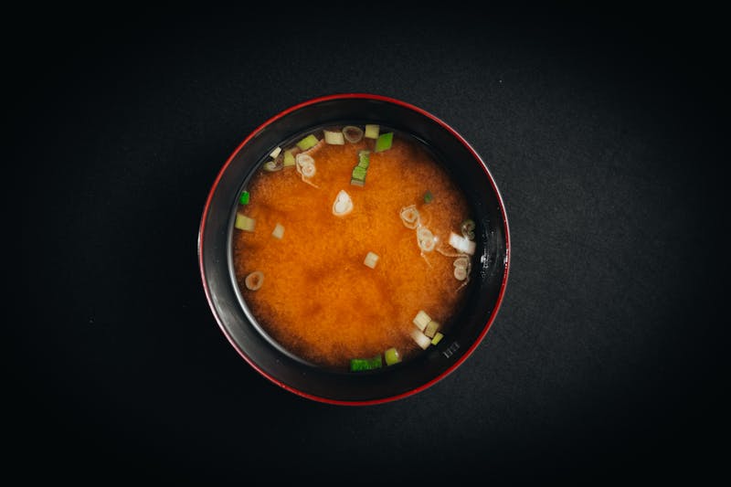 Soupe Miso chaude et réconfortante